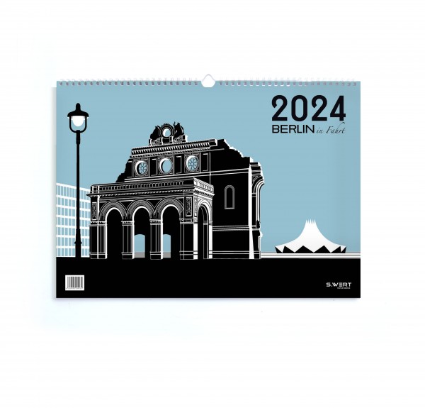 Kalender 2024 . BERLIN IN FAHRT