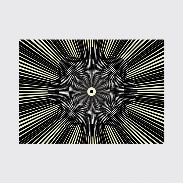 turning postcards . BIZARR . concentric