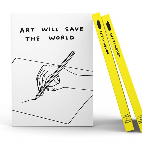 Skizzenbuch . DAVID SHRIGLEY . Art Will Save The World