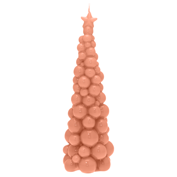 Kerze . WEIHNACHTSBAUM MOSCA . Peach . M