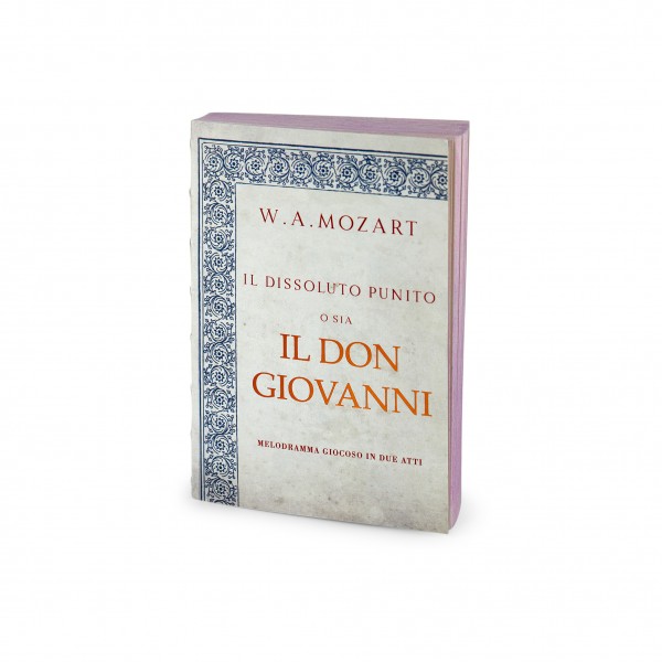 Notizbuch . SLOW DESIGN . Don Giovanni